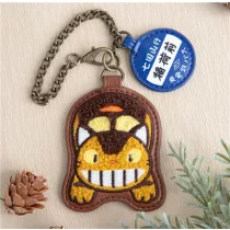 My Neighbor Totoro - Fluffy Series Key Ring Catbus-BENELIC-49797
