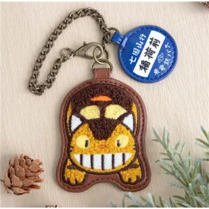 My Neighbor Totoro - Fluffy Series Key Ring Catbus-BENELIC-49797