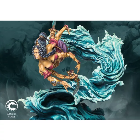 Conquest – Sorcerer Kings: Marid Apsara miniatűra (angol kiadás)
