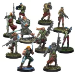 Infinity Caledonian Combat Force Repack Alpha miniatűr csomag - EN