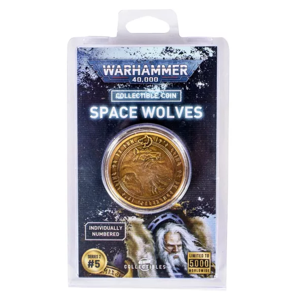 Warhammer 40,000 - Collectible Coin - Space Wolves-1121789