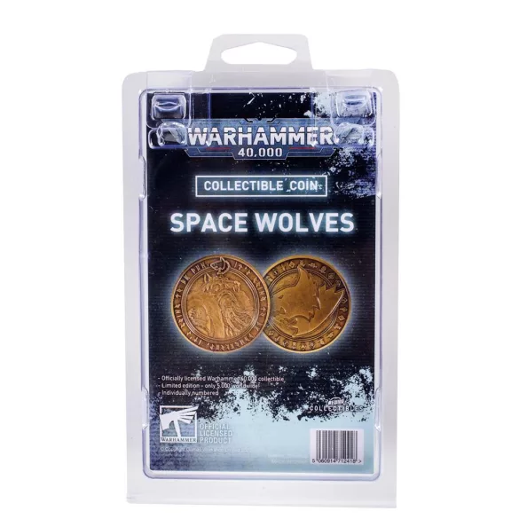 Warhammer 40,000 - Collectible Coin - Space Wolves-1121789