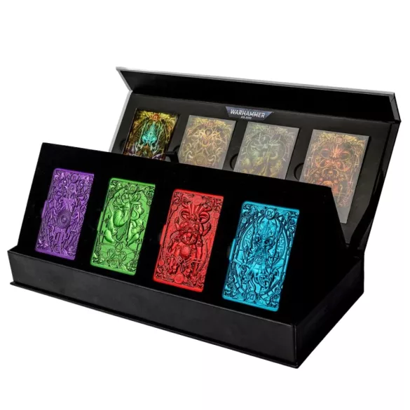 Warhammer 40,000 - Imperial Tarot Ingot: Gods (4-Pack)