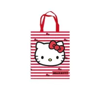 Hello Kitty - Tote Bag - Red and White Stripes