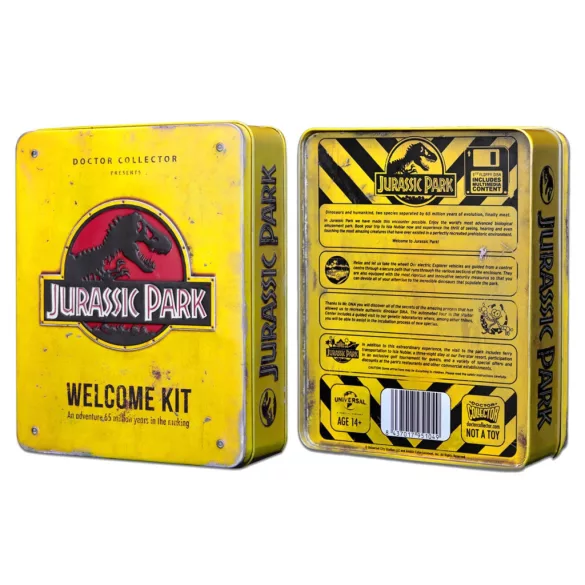 Jurassic Park - Doctor Collector Kir - Welcome gyűjtői relikvia szett