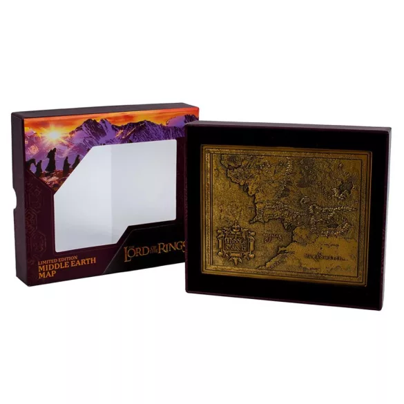 The Lord Of The Rings - Middle Earth Metal Map-1124291