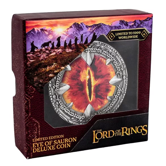 The Lord Of The Rings - Collectable Deluxe Coin - Eye Of Sauron-1140727