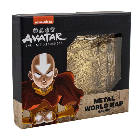 Avatar: The Last Airbender - Metal World Map-1192731