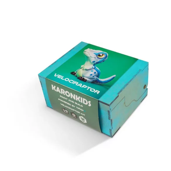 Vallejo Model Color Karonkids Velociraptor festőkészlet miniatűrrel