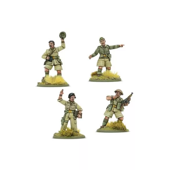 Bolt Action British 8th Army Platoon Commanders-403201003