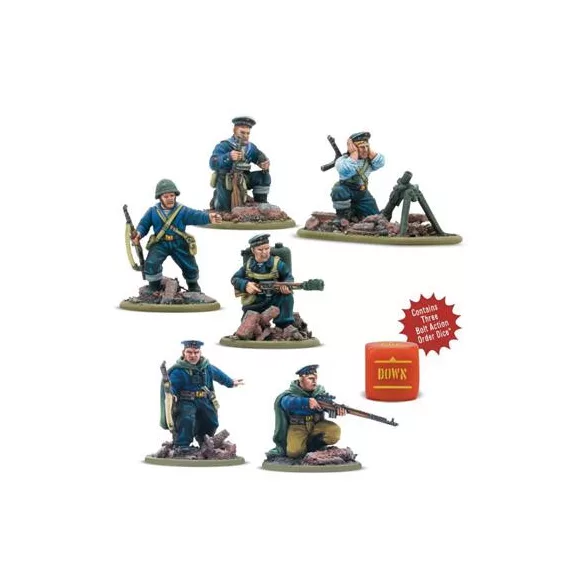 Bolt Action Soviet Naval Brigade Weapon Teams-402414007