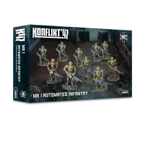 Konflikt '47 British Commonwealth Mk I Automated Infantry miniatűra készlet