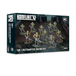 Konflikt '47 British Commonwealth Mk I Automated Infantry miniatűra készlet