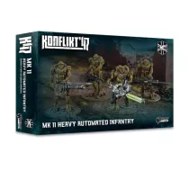 Konflikt '47 British Commonwealth Mk II Heavy Automated Infantry miniatűra szett