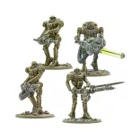 Konflikt '47 British Commonwealth Mk II Heavy Automated Infantry miniatűra szett