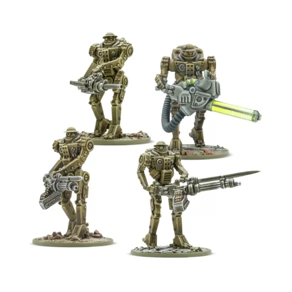 Konflikt '47 British Commonwealth Mk II Heavy Automated Infantry miniatűra szett