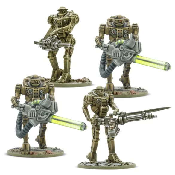 Konflikt '47 British Commonwealth Mk II Heavy Automated Infantry miniatűra szett