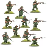 Bolt Action Gurkha Infantry Platoon miniatűra készlet