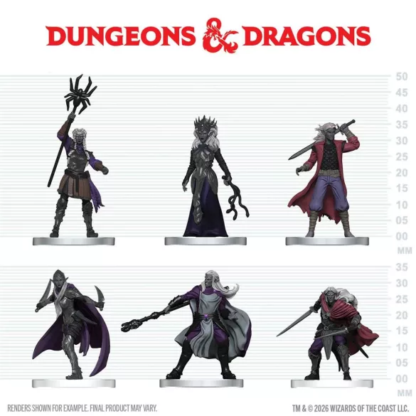 D&D Icons of the Realms: Drow Warband - EN-96246