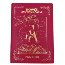Howl's Moving Castle - 2027 Planner - Hauru & Sophie (Gold Foil)-ENSKY-21936