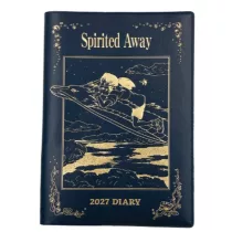 Spirited Away - 2027 Planner - Haku Dragon & Chihiro (Gold Foil)-ENSKY-21935