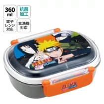 Naruto - Lunch Box with 2 Locks - Team 7-SKATER-NR-68340