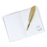 Harry Potter - Notebook & Feather Pen Set - Hedwig