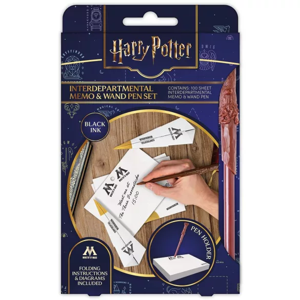 Harry Potter - Notepad & Magic Wand Pen-HP709558