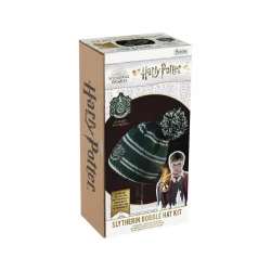Harry Potter - Bobble Hat Knitting Set - Slytherin