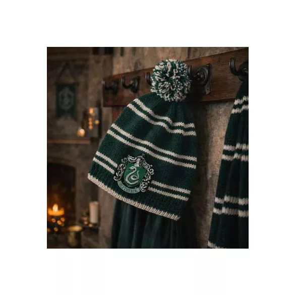 Harry Potter - Bobble Hat Knitting Set - Slytherin