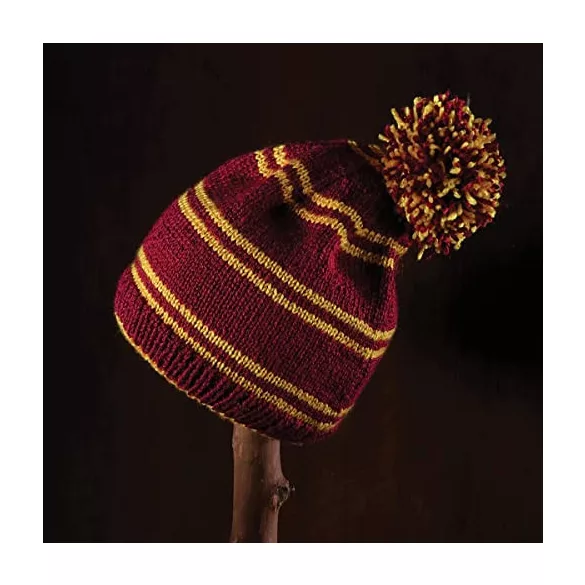 Harry Potter - Gryffindor Bobble Hat Knitting Set