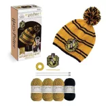 Harry Potter Bobble Hat Knitting Set - Hufflepuff kötőszett