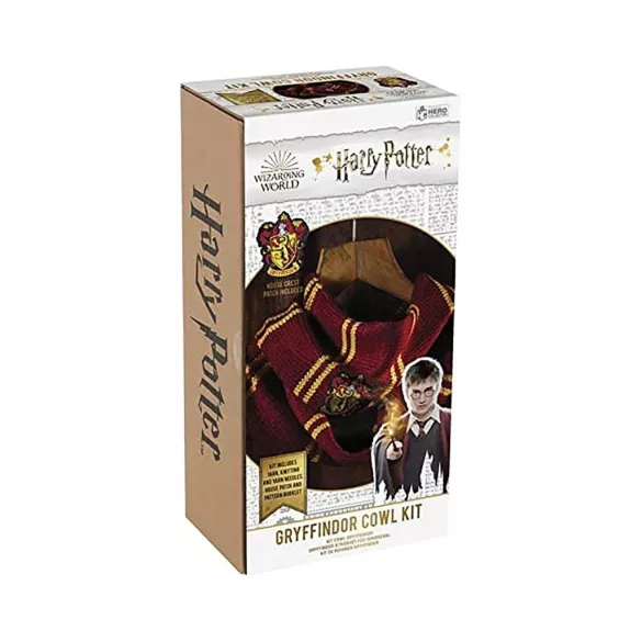 Harry Potter - Cowl Scarf Knitting Set - Gryffindor-WKKUK010HU