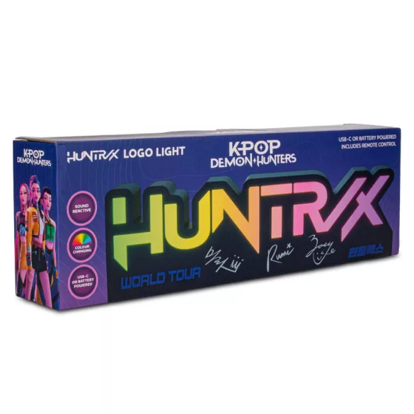 KPop Demon Hunters Table Lamp – HUNTR/X World Tour asztali lámpa