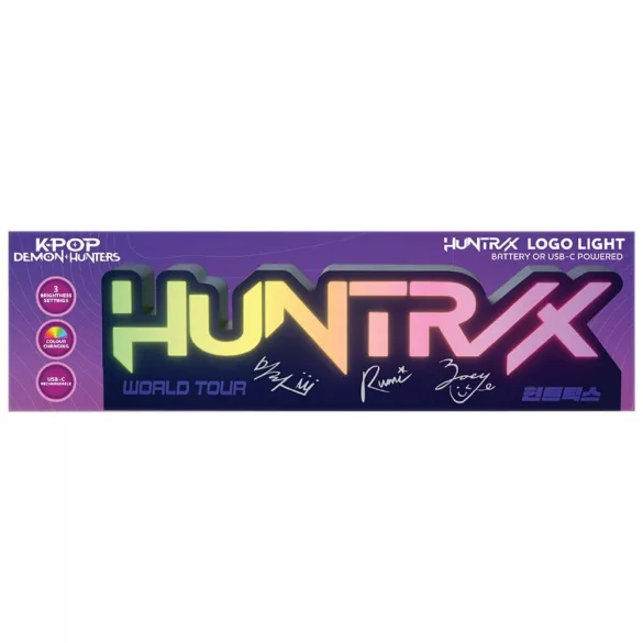 KPop Demon Hunters Table Lamp – HUNTR/X World Tour asztali lámpa