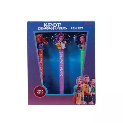 KPop Demon Hunters - Pen Set (Pack of 3) - HUNTR/X-KD711179
