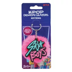 KPop Demon Hunters - Pom Pom Keychain - Saja Boys-KD722496