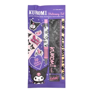 Kuromi - 6-Pieces Stationery Set-KR708087