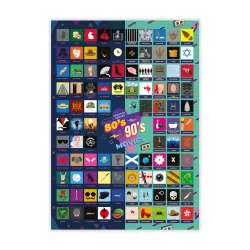 Mad Monkey - Scratch Poster (Top 100 - 80s & 90s Movies)-2000020