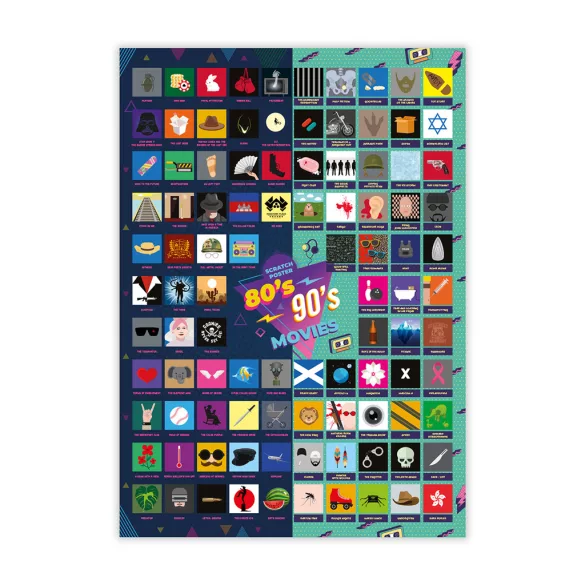 Mad Monkey - Scratch Poster (Top 100 - 80s & 90s Movies)-2000020