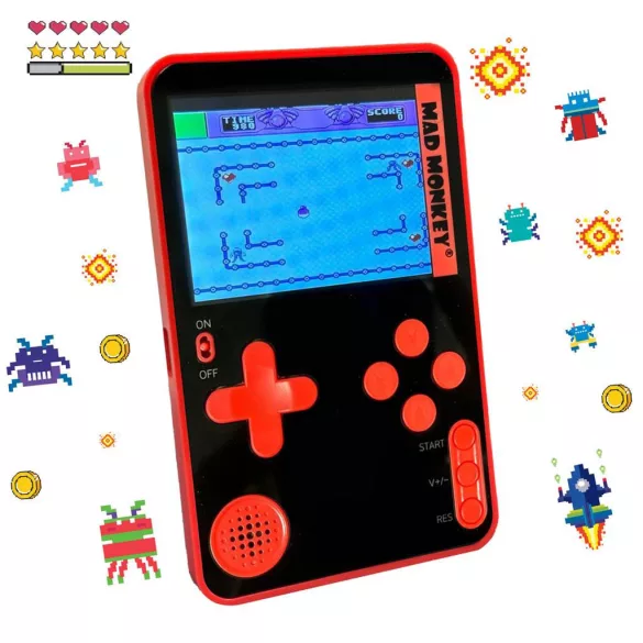 Mad Monkey - Retro Super Slim Console (incl. 300 8-Bit Games)