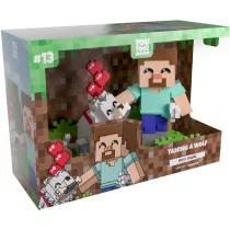 Minecraft - Youtooz Vinyl Figure - Taming a Wolf-TAMINGAWOLF