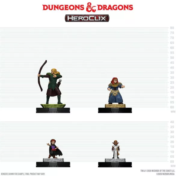 Dungeons & Dragons HeroClix 400: Adventuring Party 1 - EN-99511