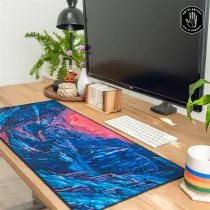 Curator: Arcane Landscapes: "The Ruins" Brittany Bowman Desk Mat-ONB-AL01-01
