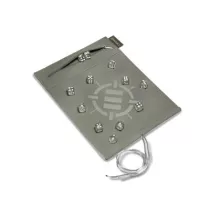 ENHANCE Roll on a Scroll™ Dice Rolling Mat & 12pc 6 Sided Dice Set - Silver-ENTTDR6100SVEW