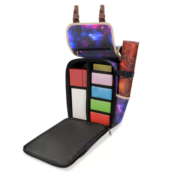 ENHANCE Designer Edition Small MTG Backpack with Customizable Interior (Galaxy) – kártyatároló hátizsák