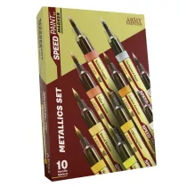 The Army Painter Speedpaint Marker Metallics Set – 10 db-os fémes markerkészlet