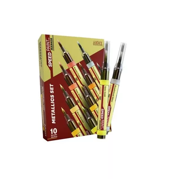 The Army Painter - Speedpaint Marker Metallics Set-SM8002P