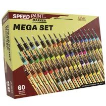 The Army Painter - Speedpaint Marker Mega Set festékmarker készlet, 60 db