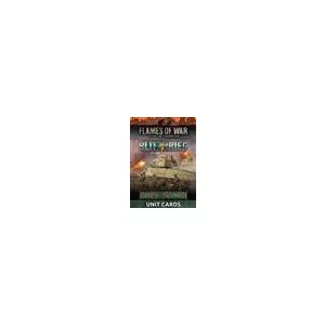 Flames of War - Blitzkrieg French Unit Cards (x41 Cards) - Limited Edition-FW281FU